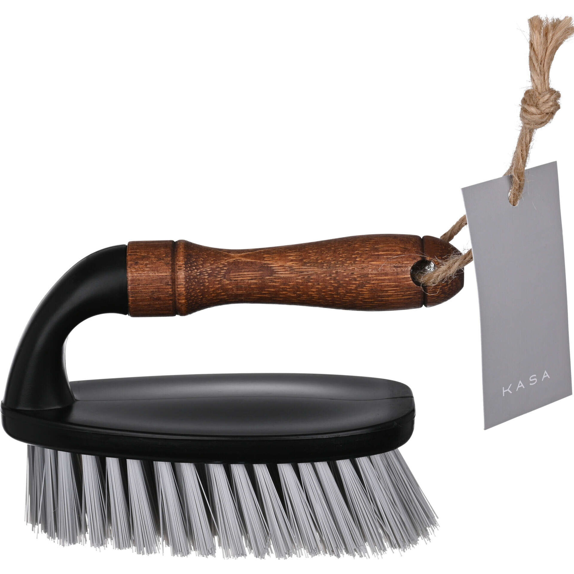 Escova com Pega Bambu Preta