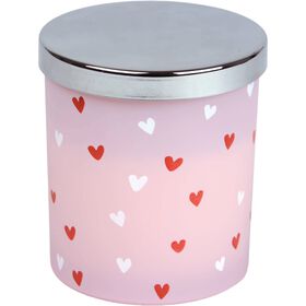 Vela em Copo 165g Rosa com Tampa Kasa