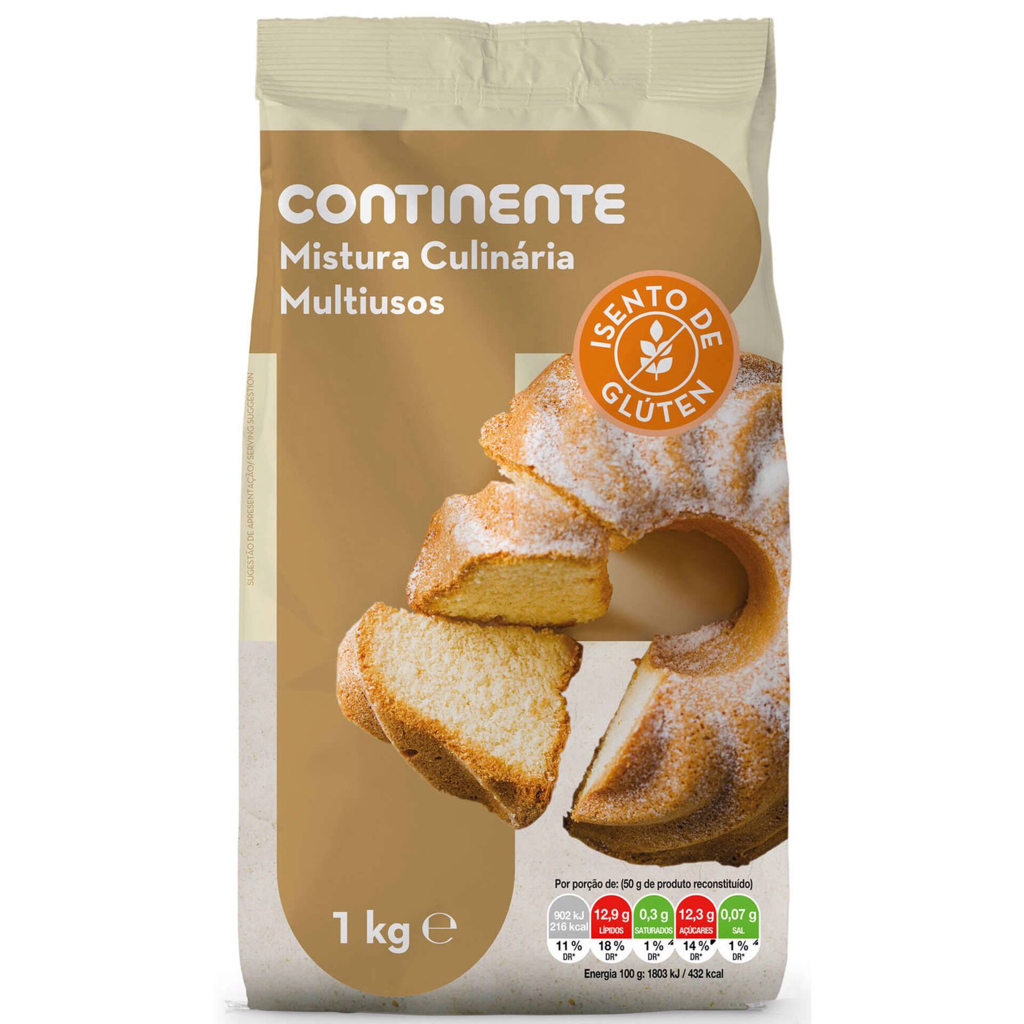 Farinha Mistura Culinária sem Glúten
