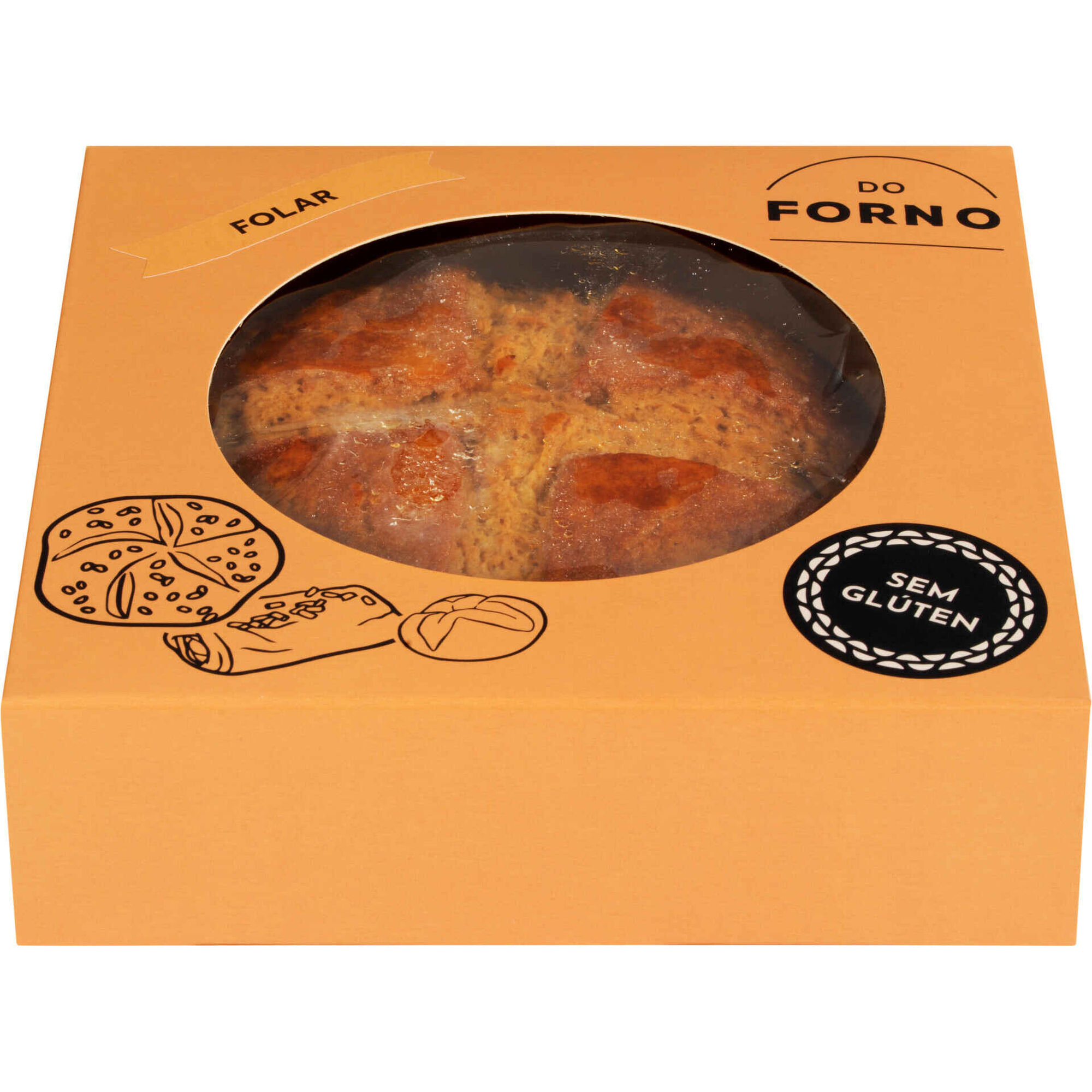 Folar sem Gl&uacute;ten Do Forno