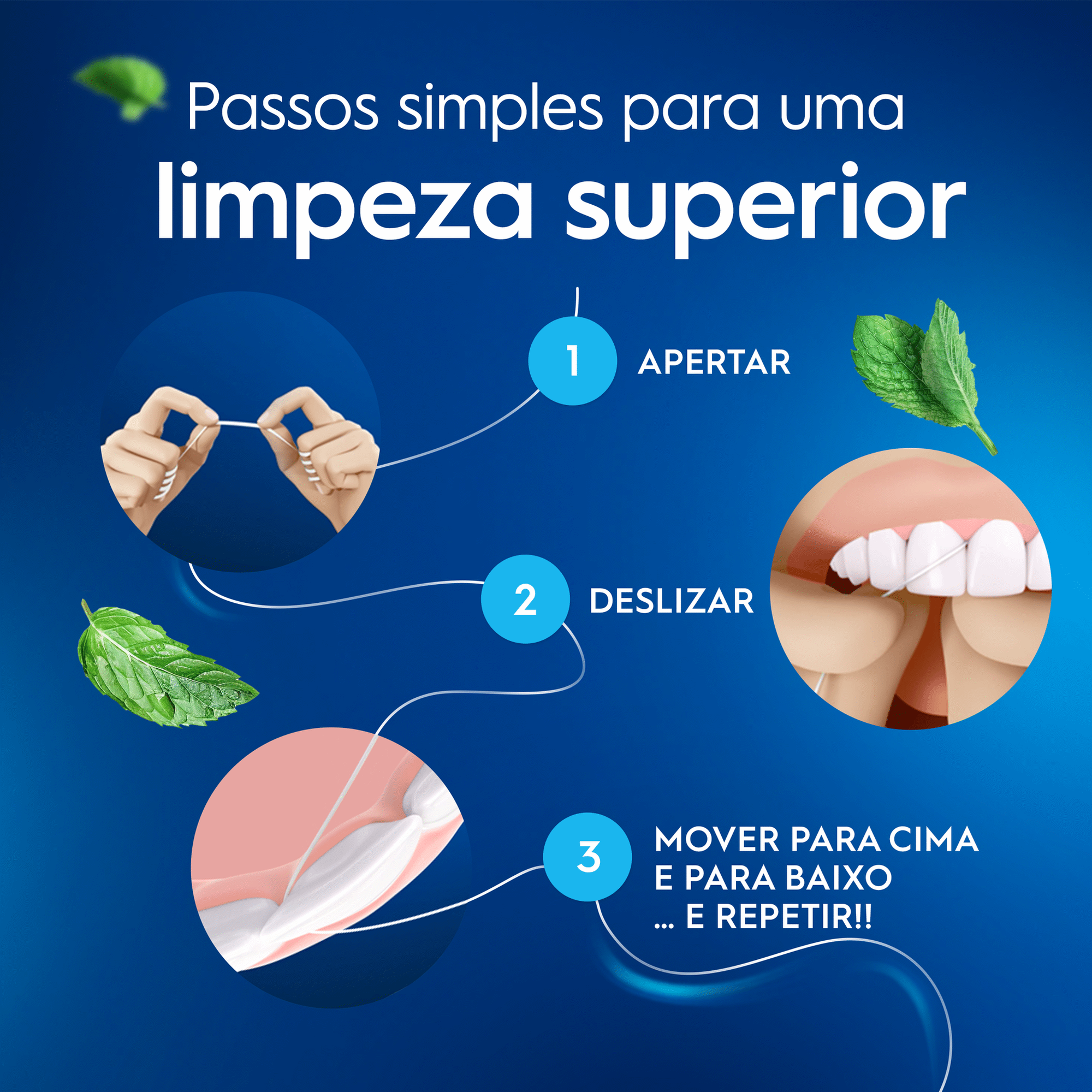 Fio Dent&aacute;rio Essential Menta 50 m Oral-B
