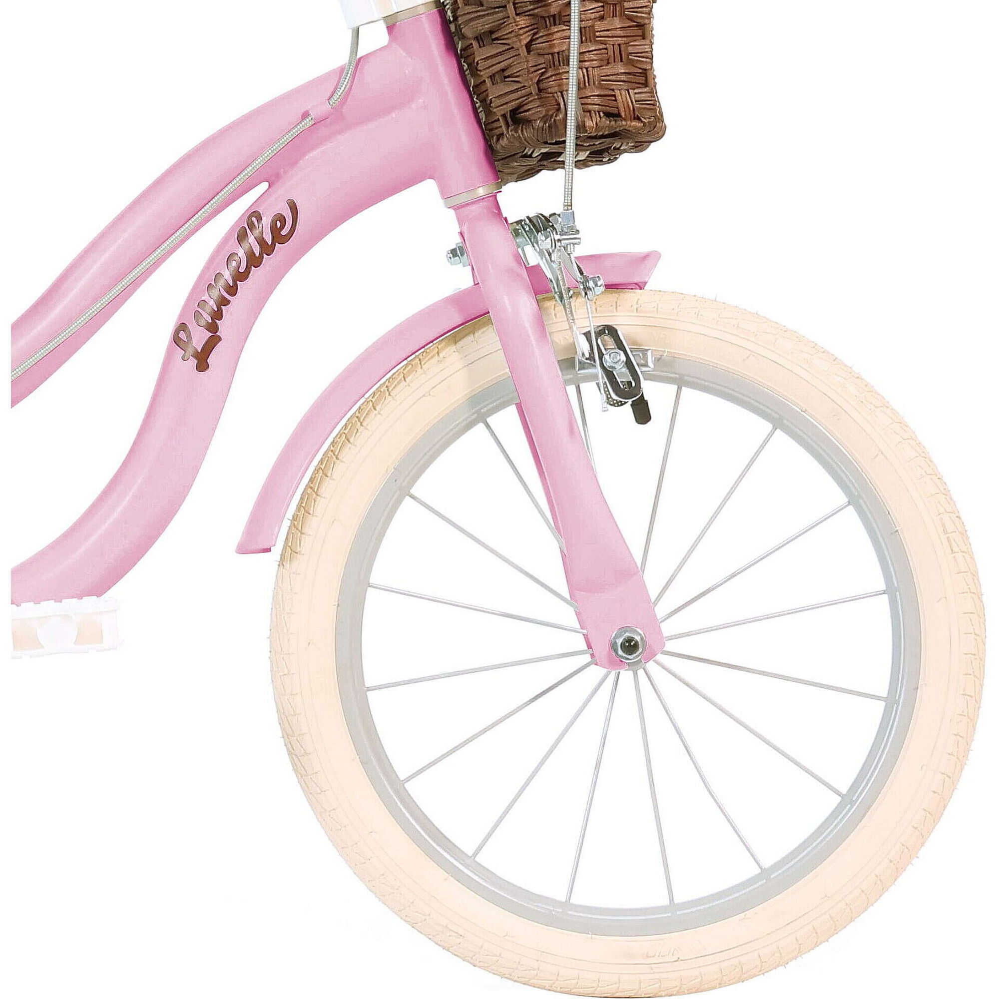 Bicicleta de Crian&ccedil;a Vintage 16" 5-7 Anos Aurelia