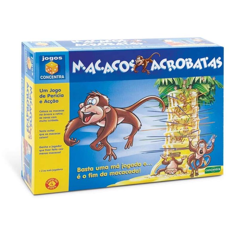 Concentra - Jogo Macacos Acrobatas