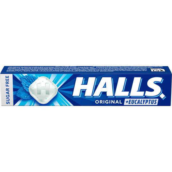 Rebuçados de Mentol e Eucalipto Halls