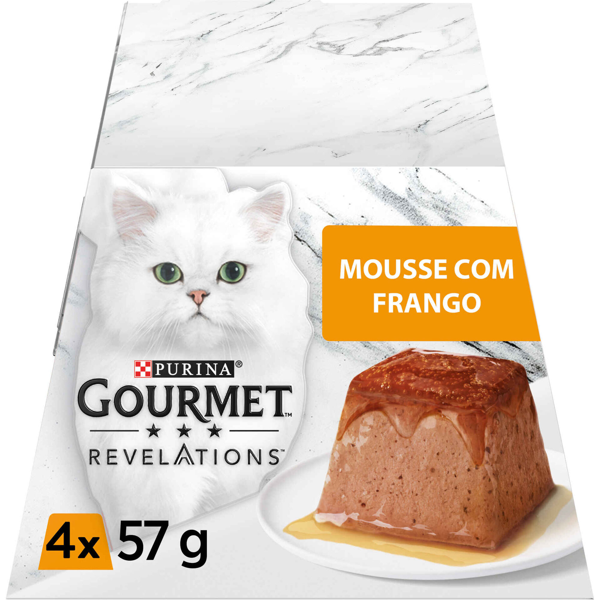 Comida Húmida para Gato Adulto Revelations Mousse Frango Terrina