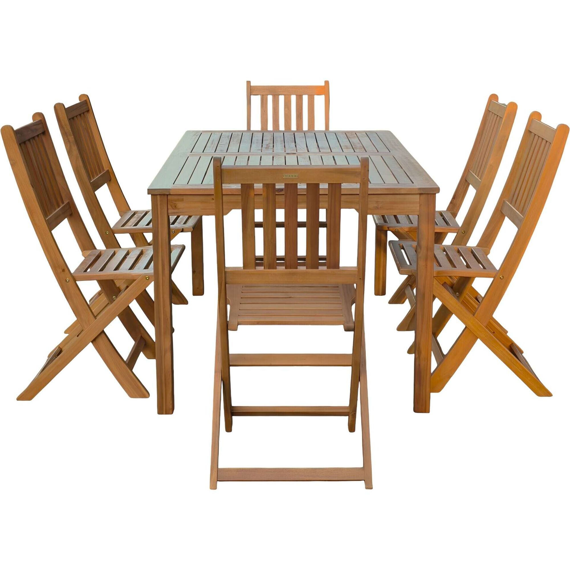 Conjunto Jardim 6 Lugares Madeira Lisboa Kasa