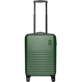 Mala de Viagem Grande 4 Rodas Preta e Verde Mil&atilde;o Pack It