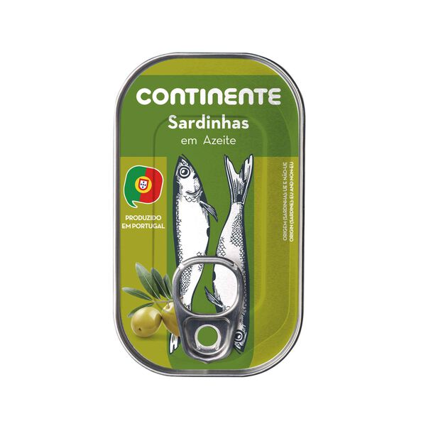 Sardinha em Azeite Continente