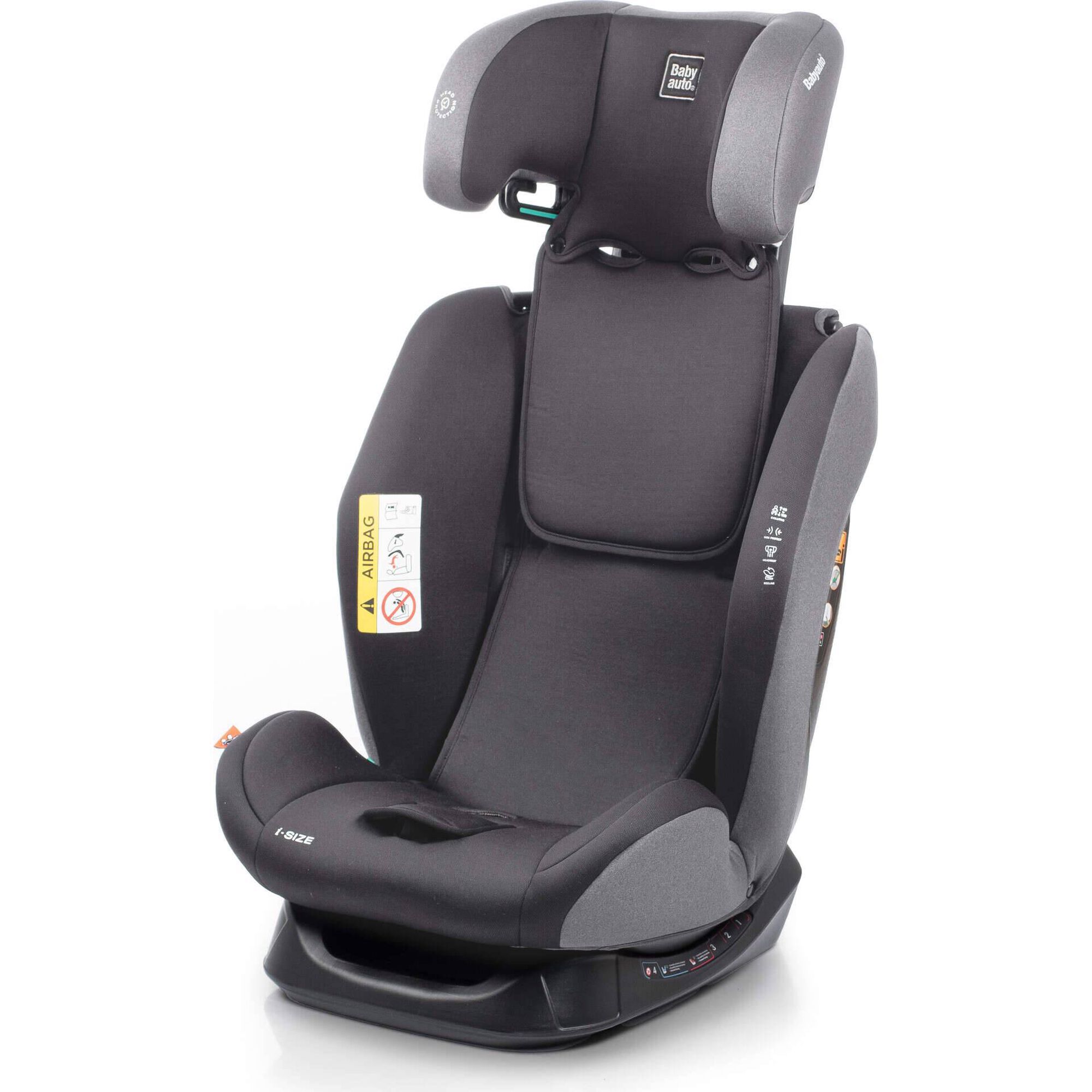 Cadeira Auto I-Size 40-150cm Lolo Belt Cinza