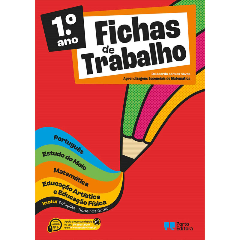 Fichas de Trabalho - 1.º Ano de Porto Editora
