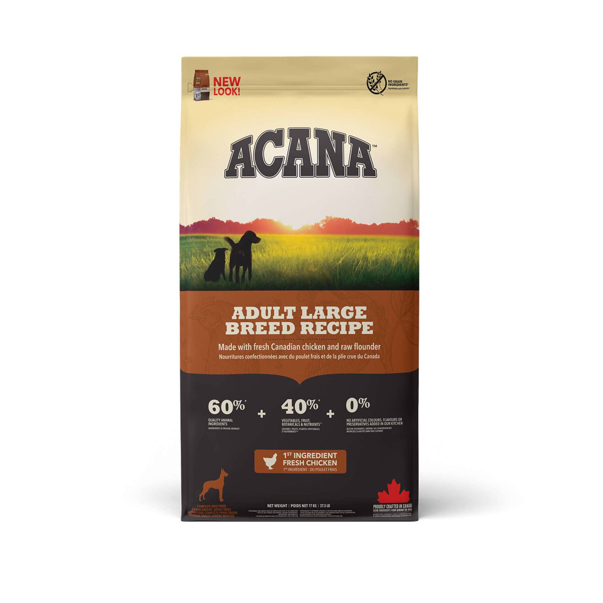 Ra&ccedil;&atilde;o para C&atilde;o Adulto Large Breed Recipe Acana