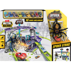 Zuru - Pista Spider Strike com 10 Carrinhos