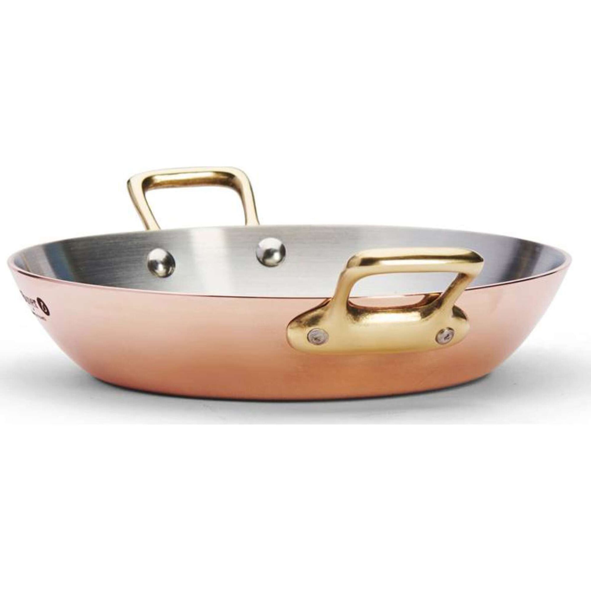 Frigideira com Asa Cobre e Inox 16 cm Inocuivre deBuyer