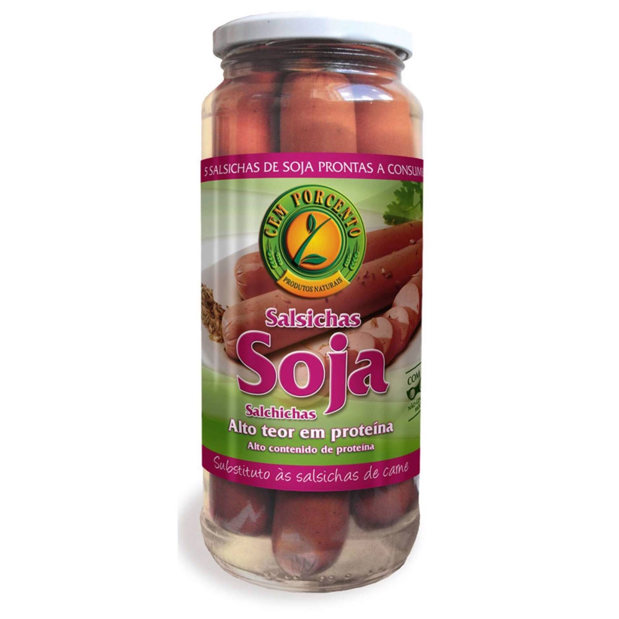 Salsichas de Soja