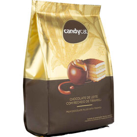 Bombons de Chocolate de Leite com Recheio de Tiramisu Candycat