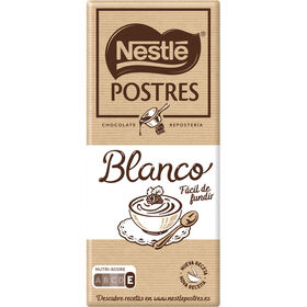 Tablete de Chocolate Branco Culin&aacute;ria Nestl&eacute; Sobremesas