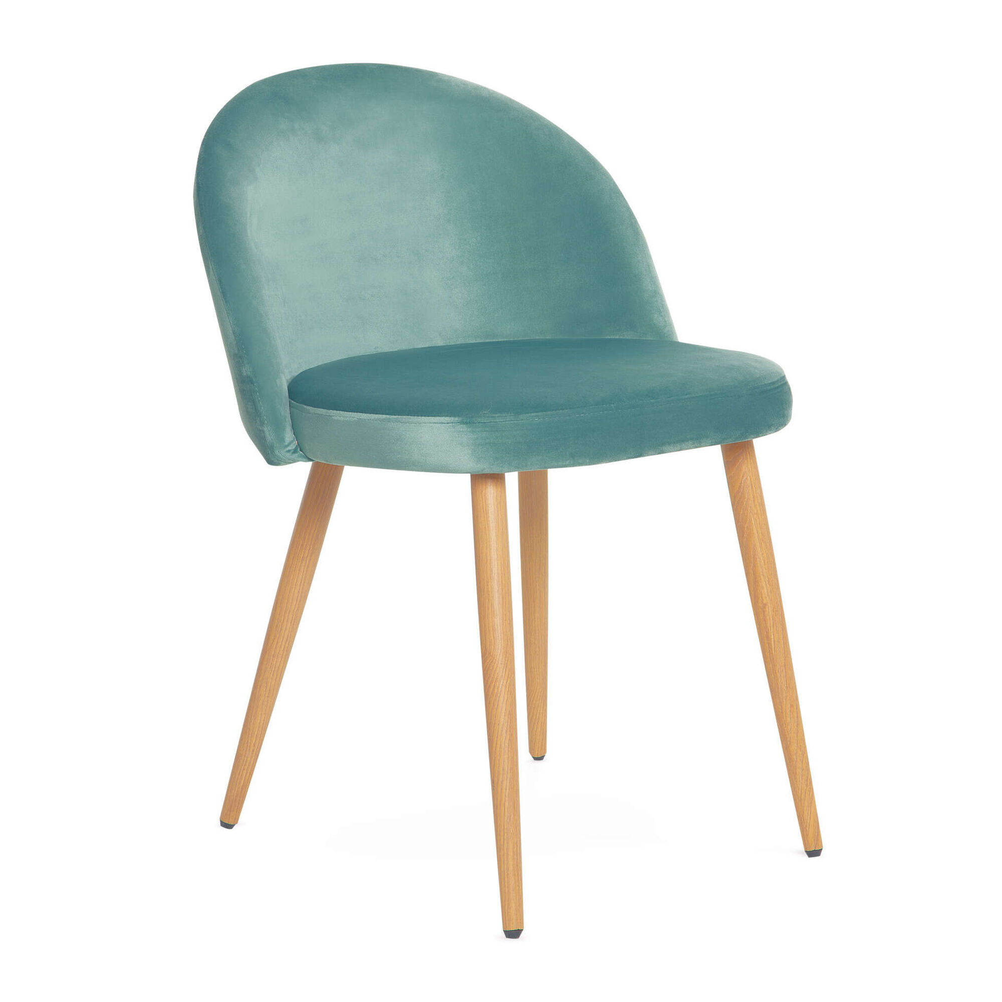 Cadeira Estofada Azul Milan