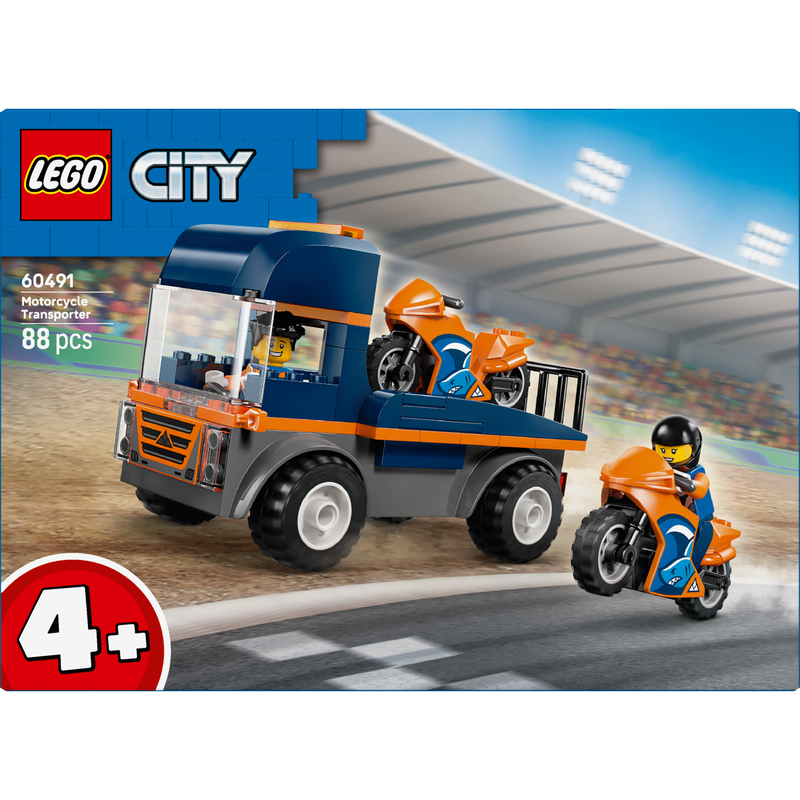 LEGO City - Camião de Transporte de Motas - 60491