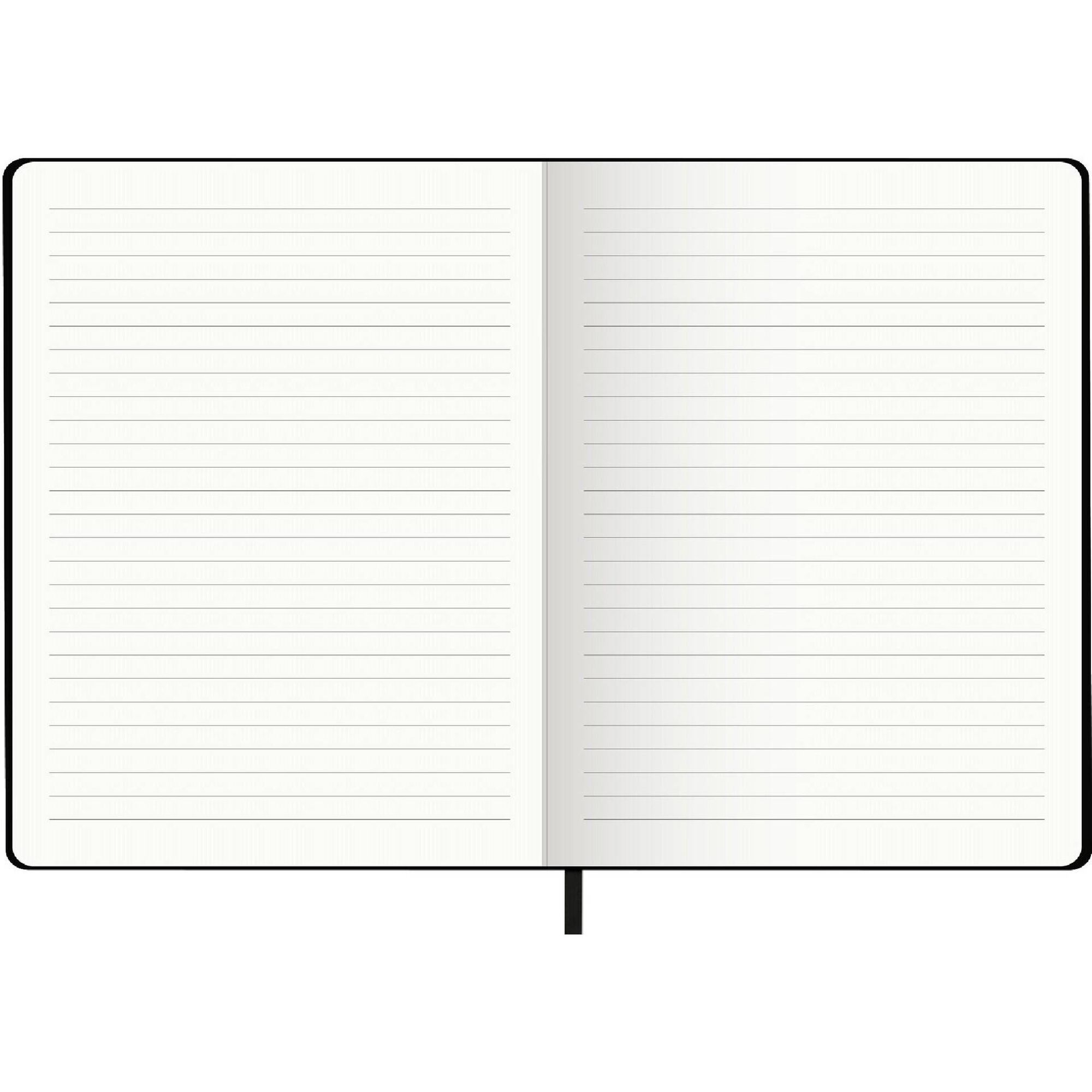 Caderno Agrafado A5 com Elástico Pautado