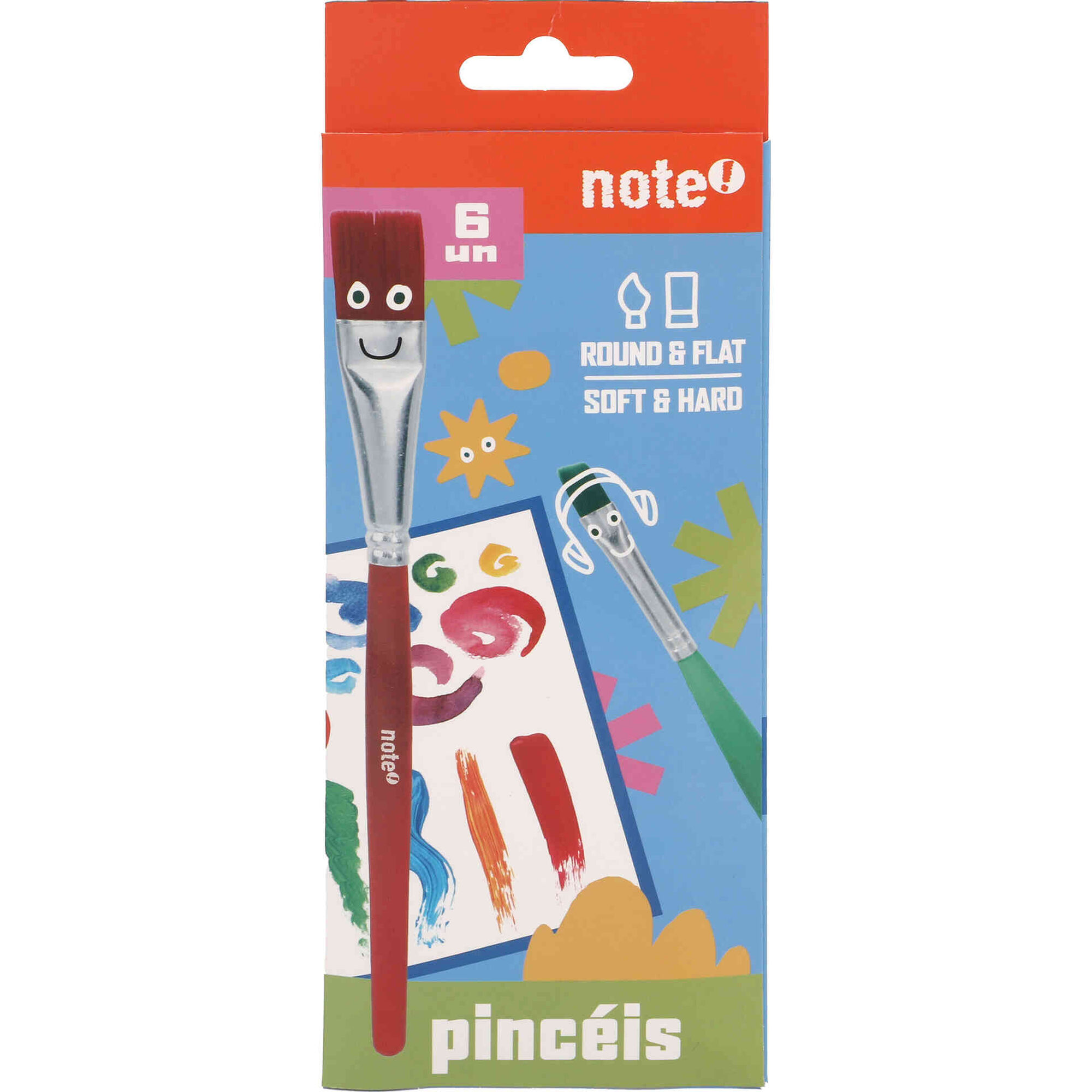 Conjunto 6 Pinc&eacute;is Note!