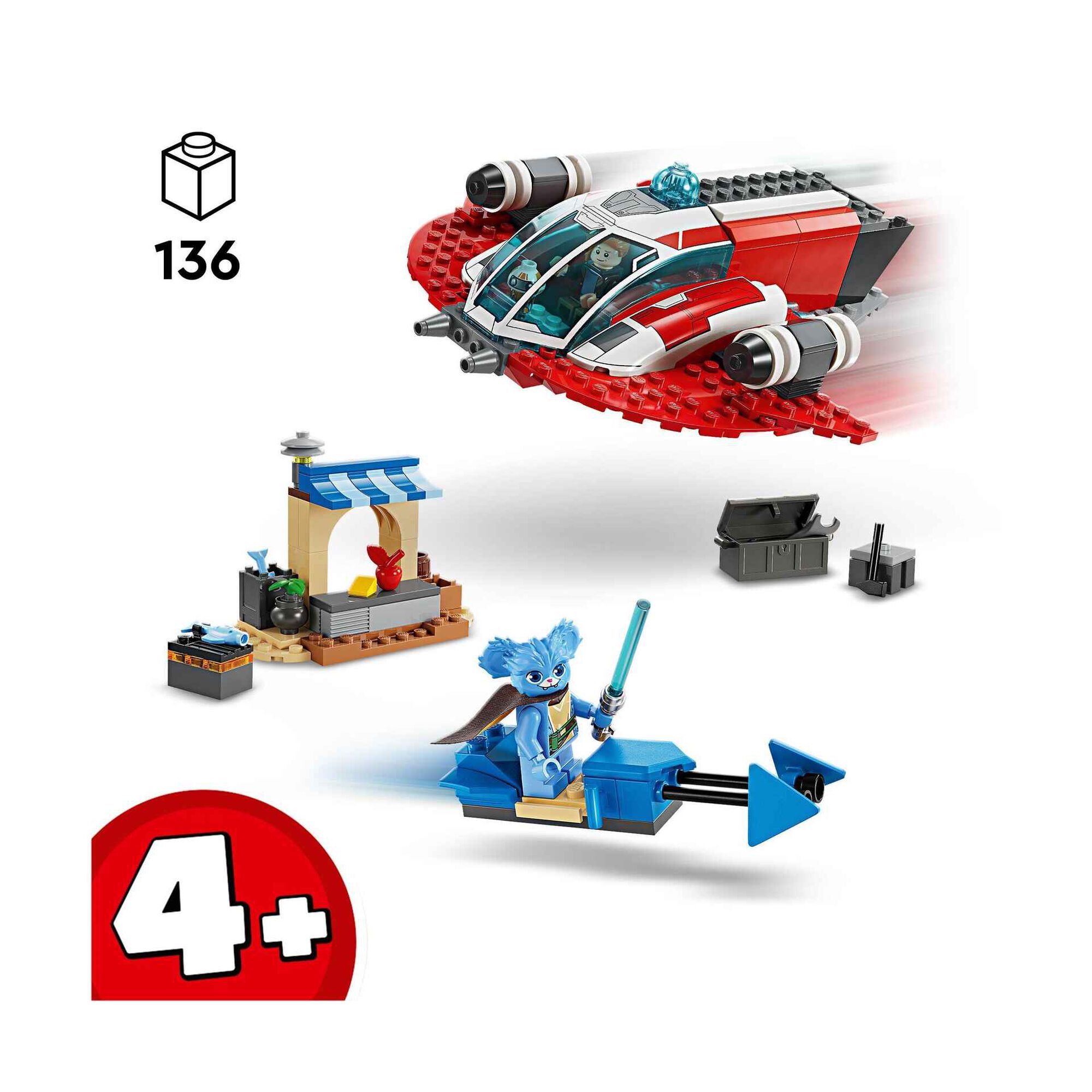 A Crimson Firehawk - 75384