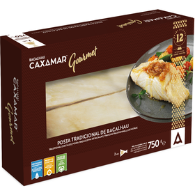 Postas de Bacalhau Gourmet 12 Meses de Cura Congelado