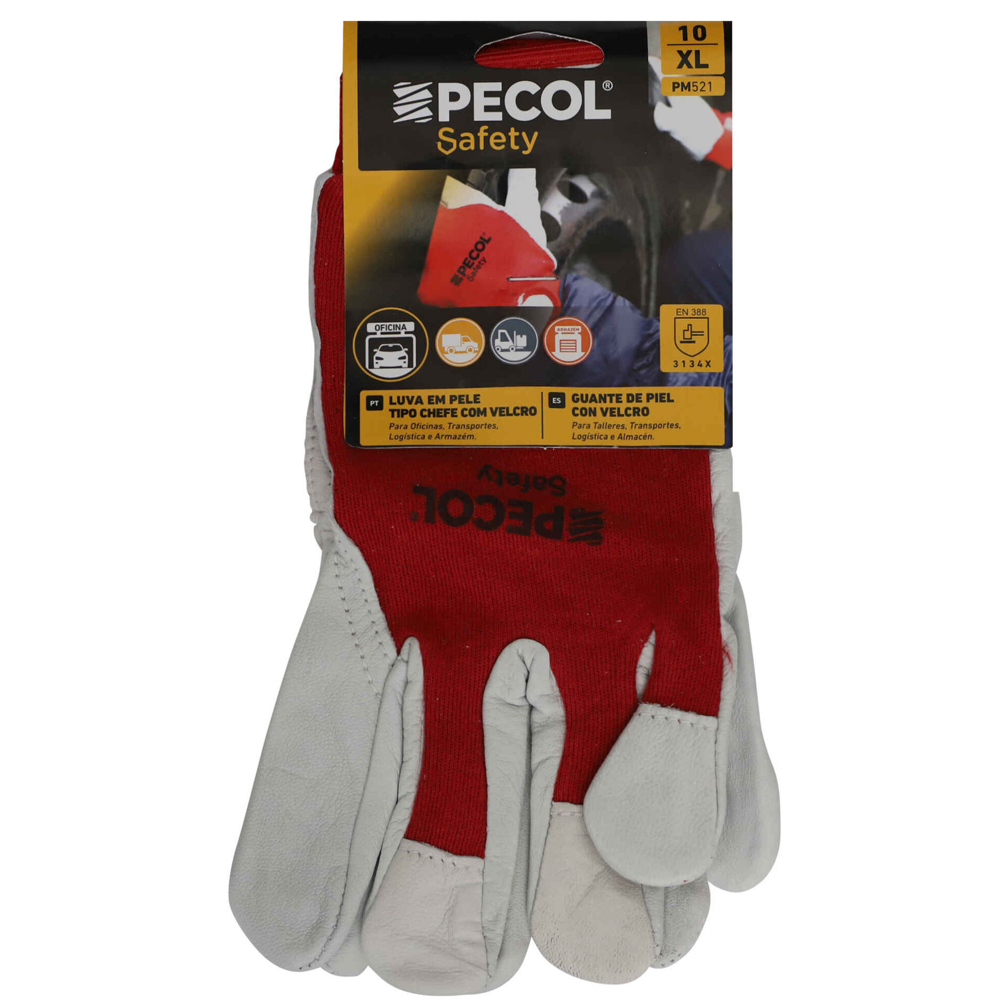 Luvas Tipo Chefe com Velcro PM521