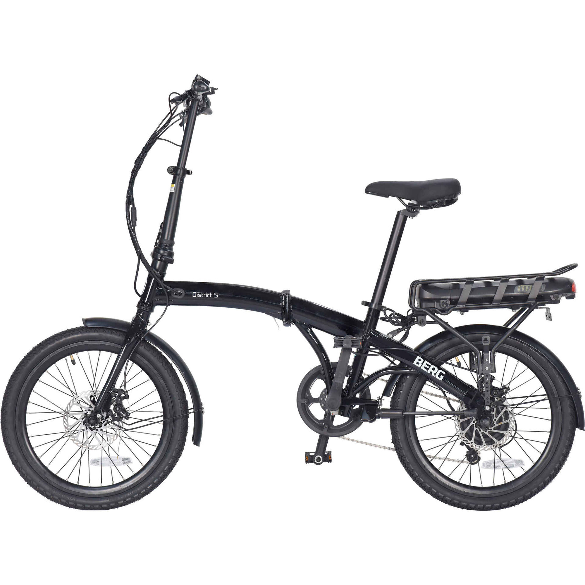 Bicicleta Elétrica Dobrável District S Roda 20'' 6V
