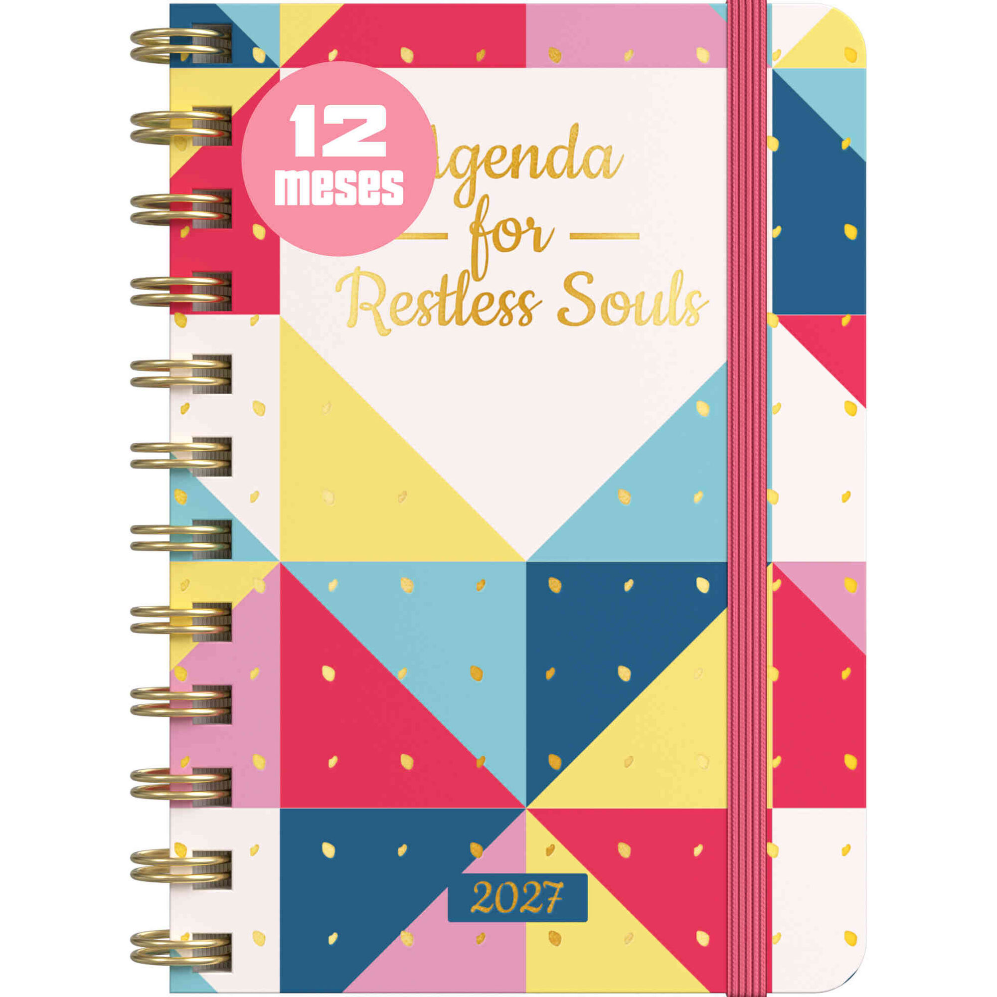 Agenda A6 2027 12 Meses (v&aacute;rias cores) Note!