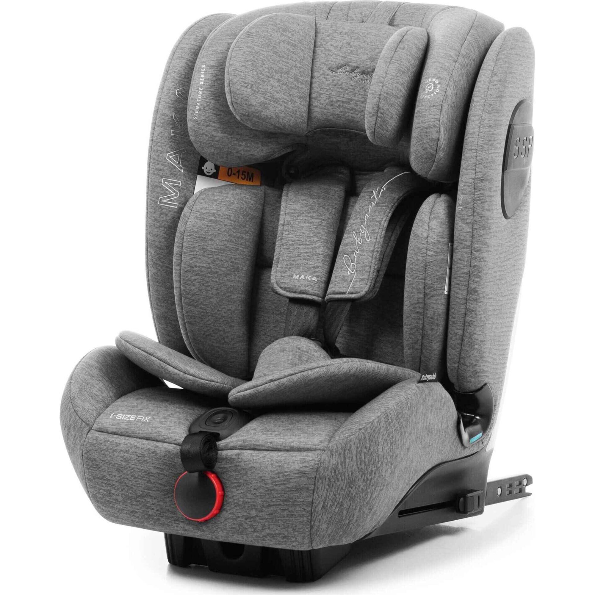 Cadeira Auto I-Size 76-150 Maka Cinza Babyauto