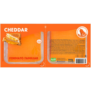 Queijo Cheddar Fatiado Campainha