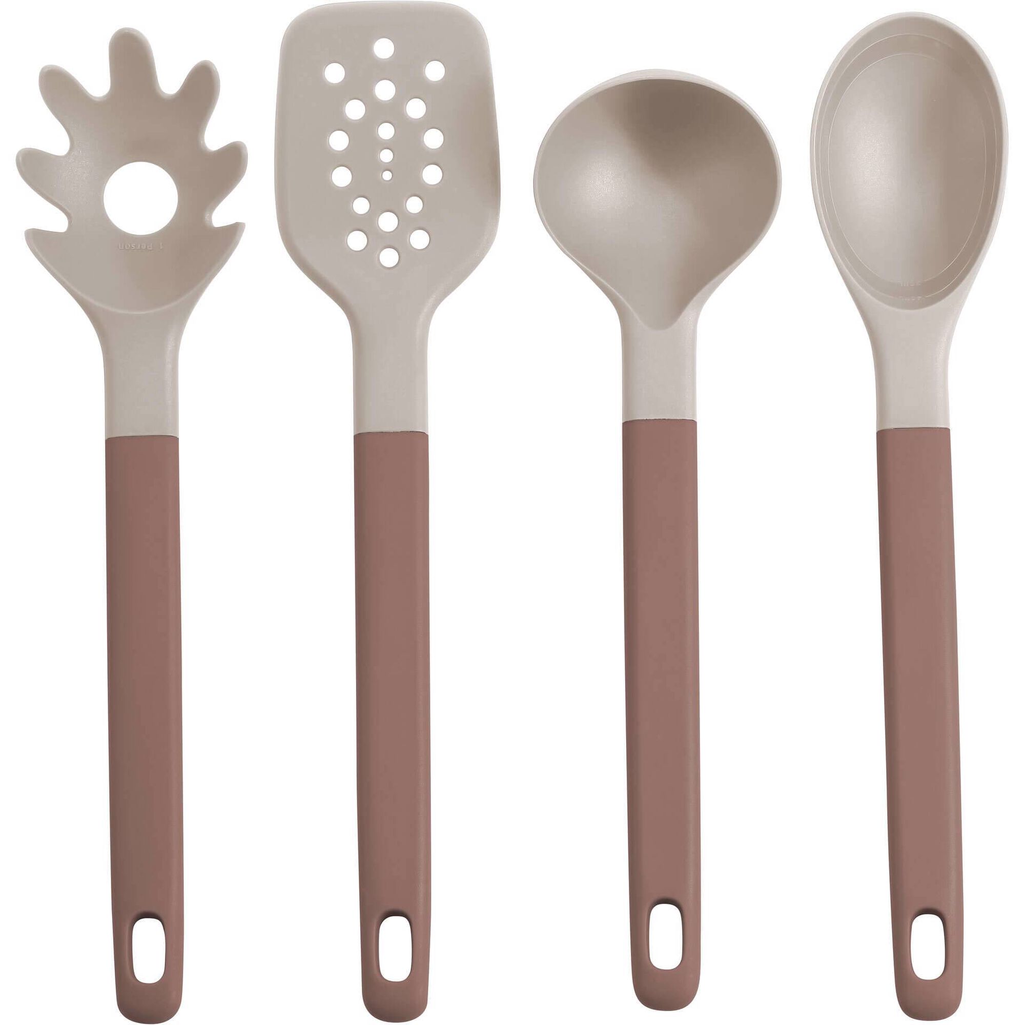 Conjunto 4 Utens&iacute;lios Flora Kasa