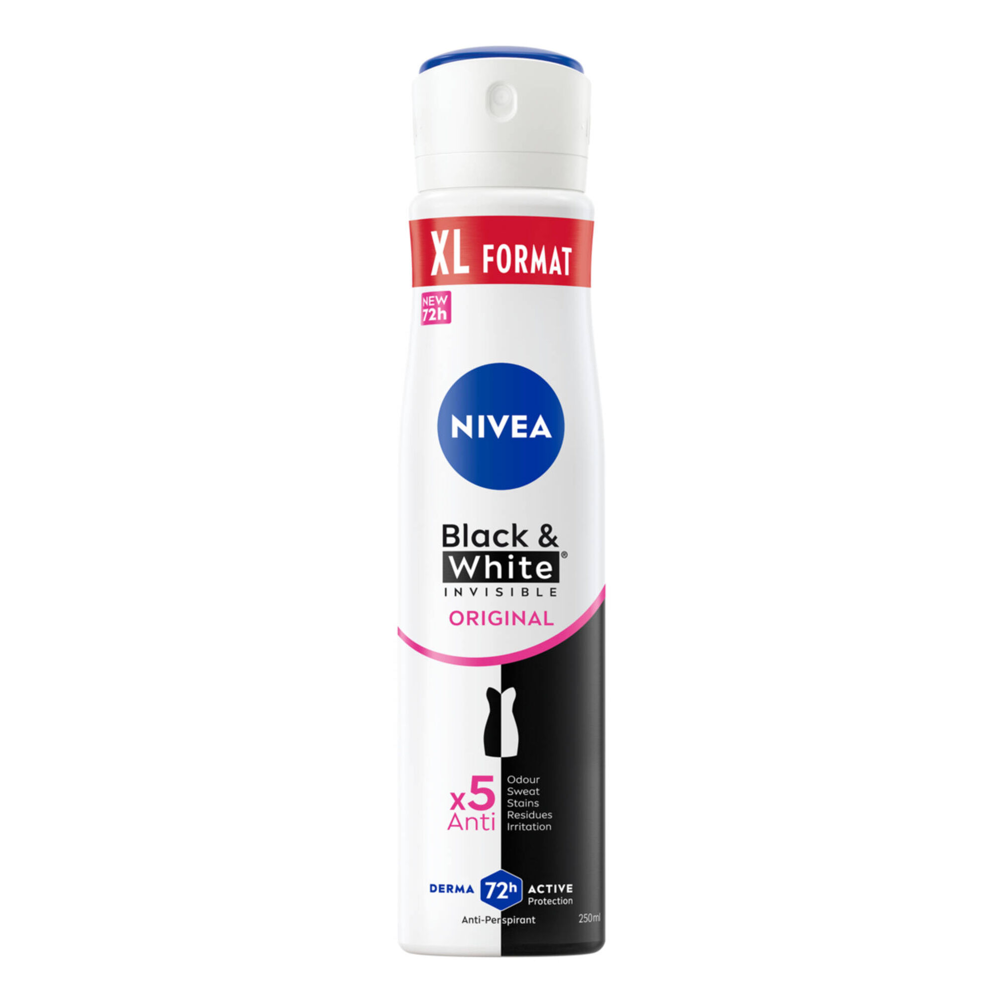 Desodorizante Spray Invisible Black&White Original Nivea