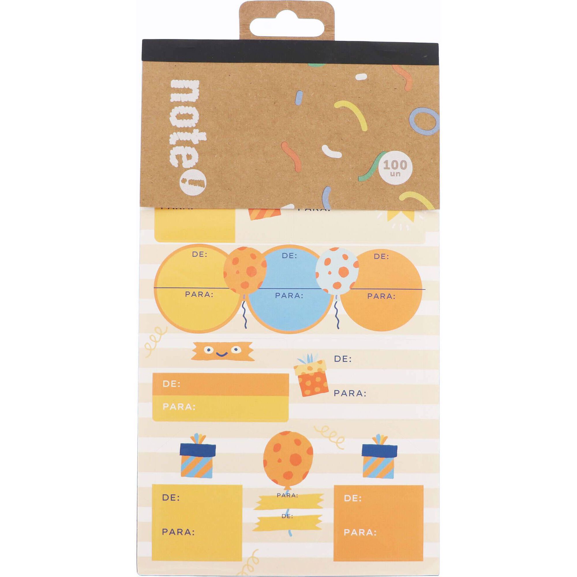 Stickers 100 Unidades Note!