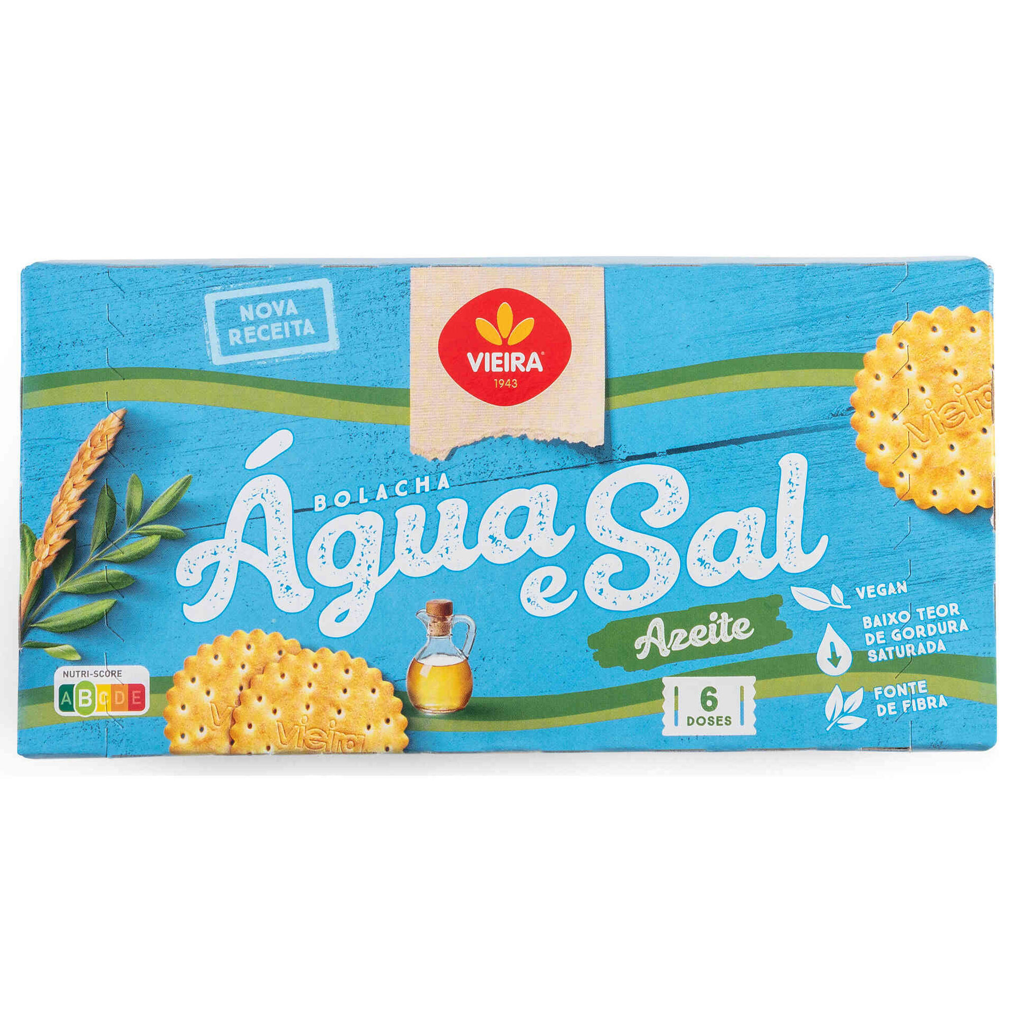 Bolachas de &Aacute;gua e Sal e Azeite Vieira