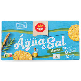 Bolachas de &Aacute;gua e Sal e Azeite Vieira