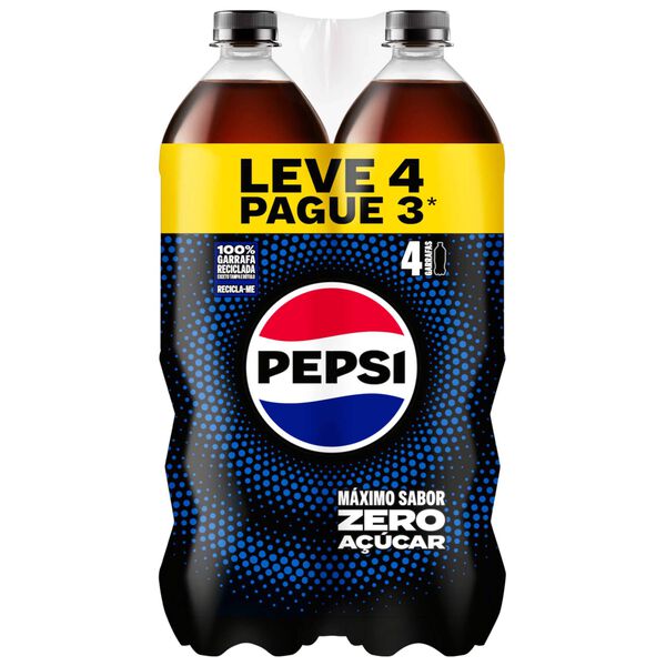 Refrigerante com Gás Cola Zero Pepsi