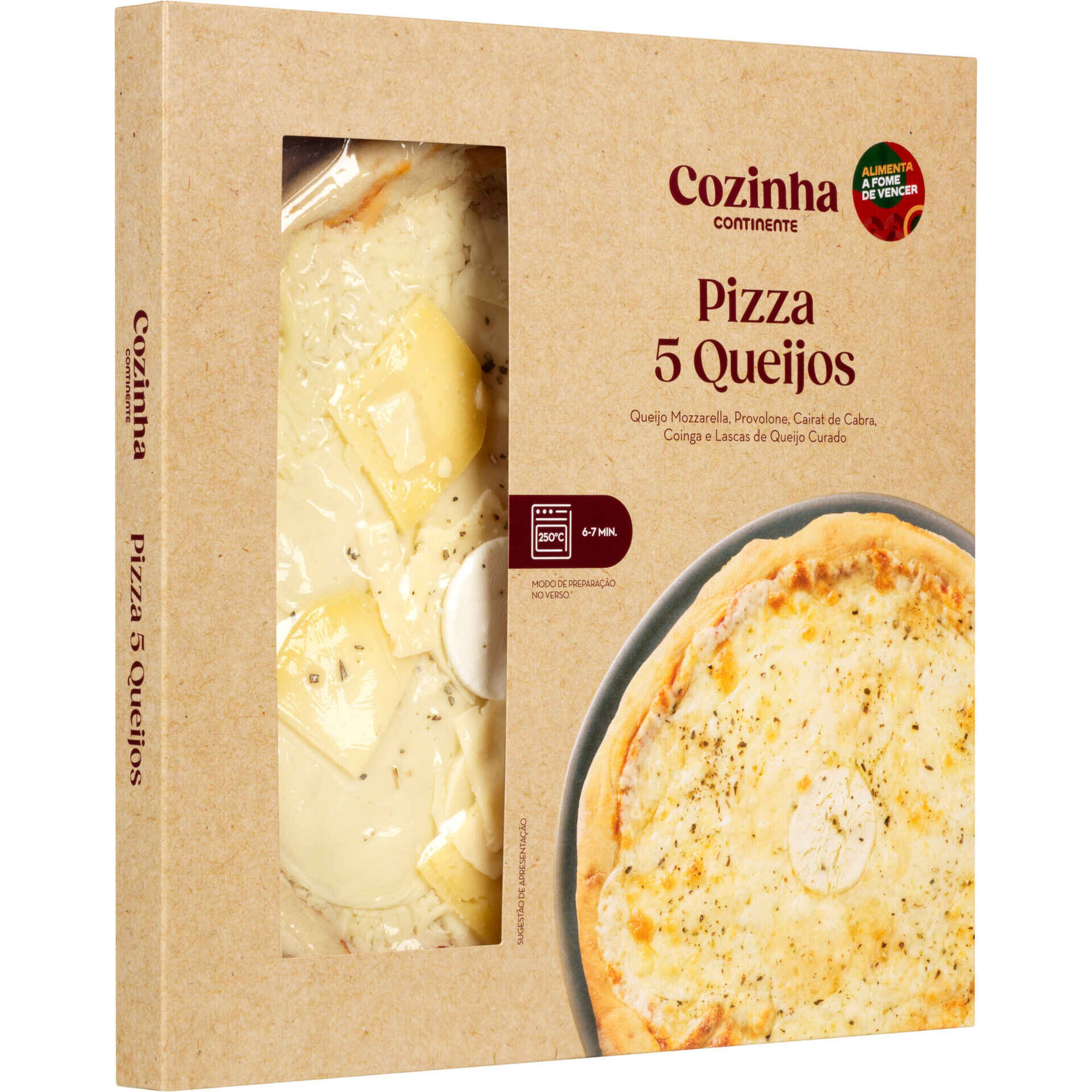 Pizza 5 Queijos Cozinha Continente