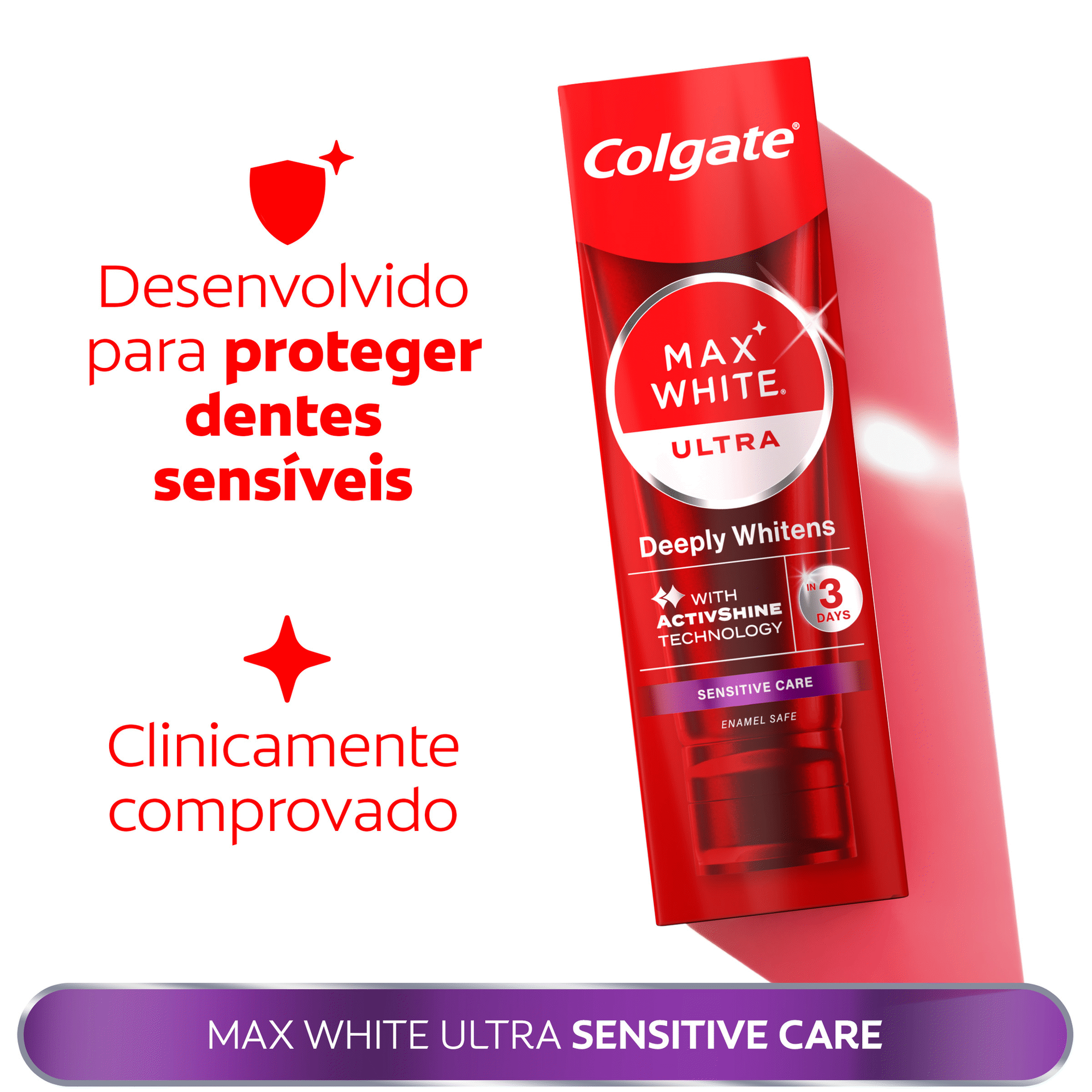 Pasta de Dentes Branqueadora Ultra Multiprotect Colgate