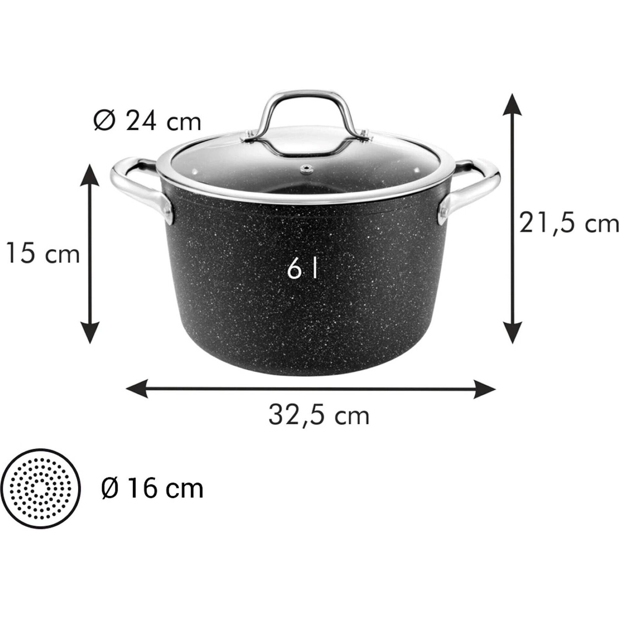Panela President Stone 24cm Tescoma