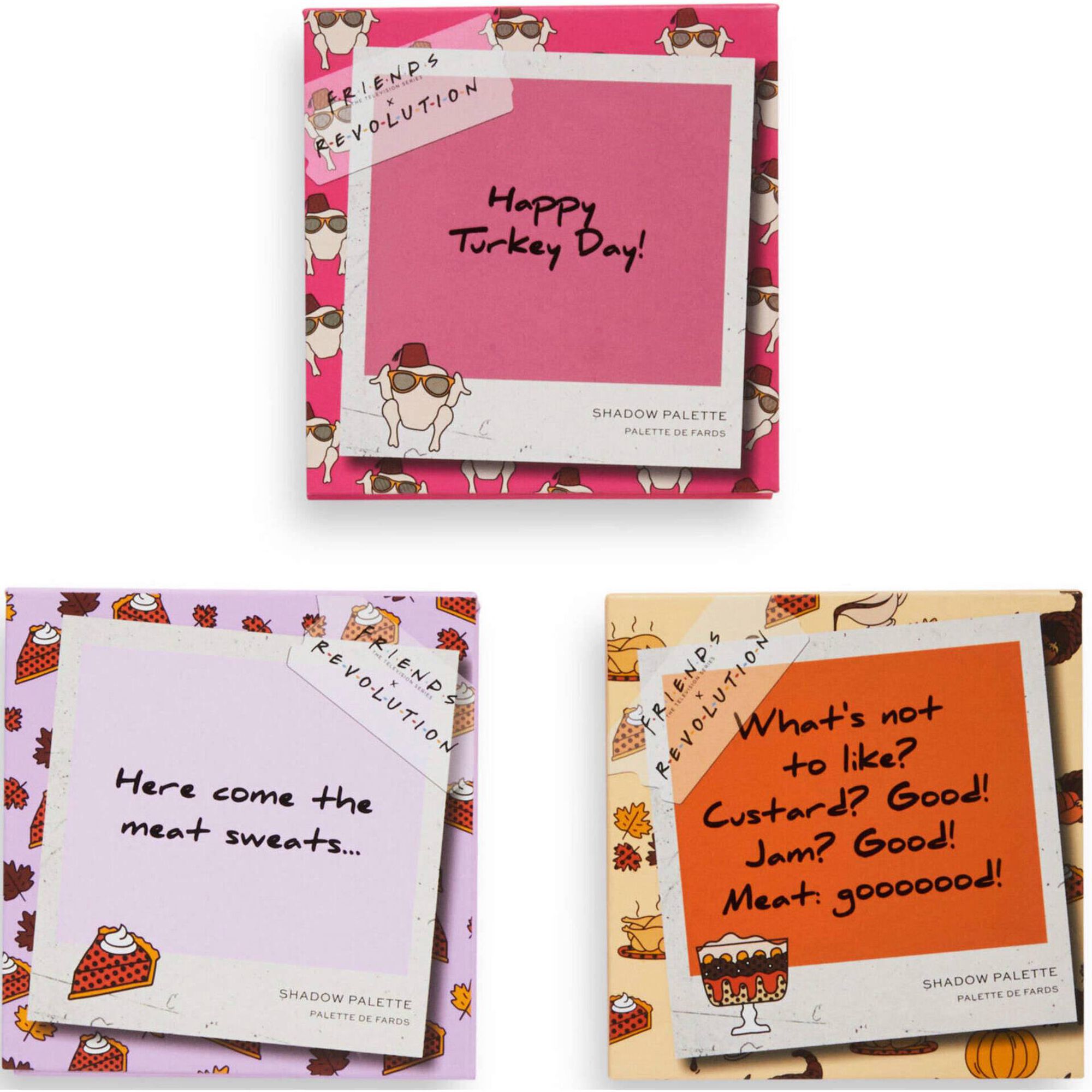 Palete de Sombras de Olhos Revolution x Friends The One Eyeshadow