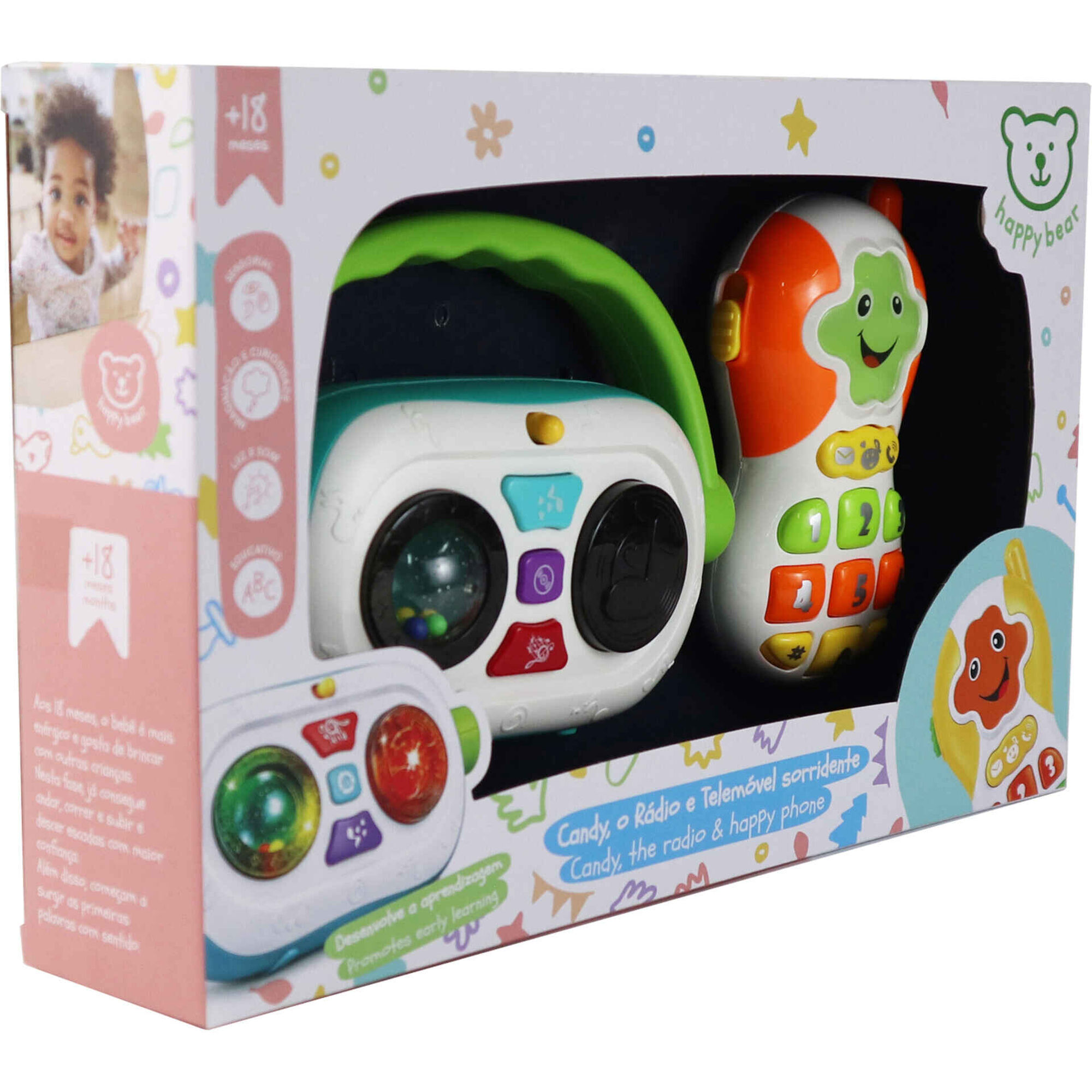 Zoko Happy Bear - Candy, O R&aacute;dio e o Telem&oacute;vel Sorridente