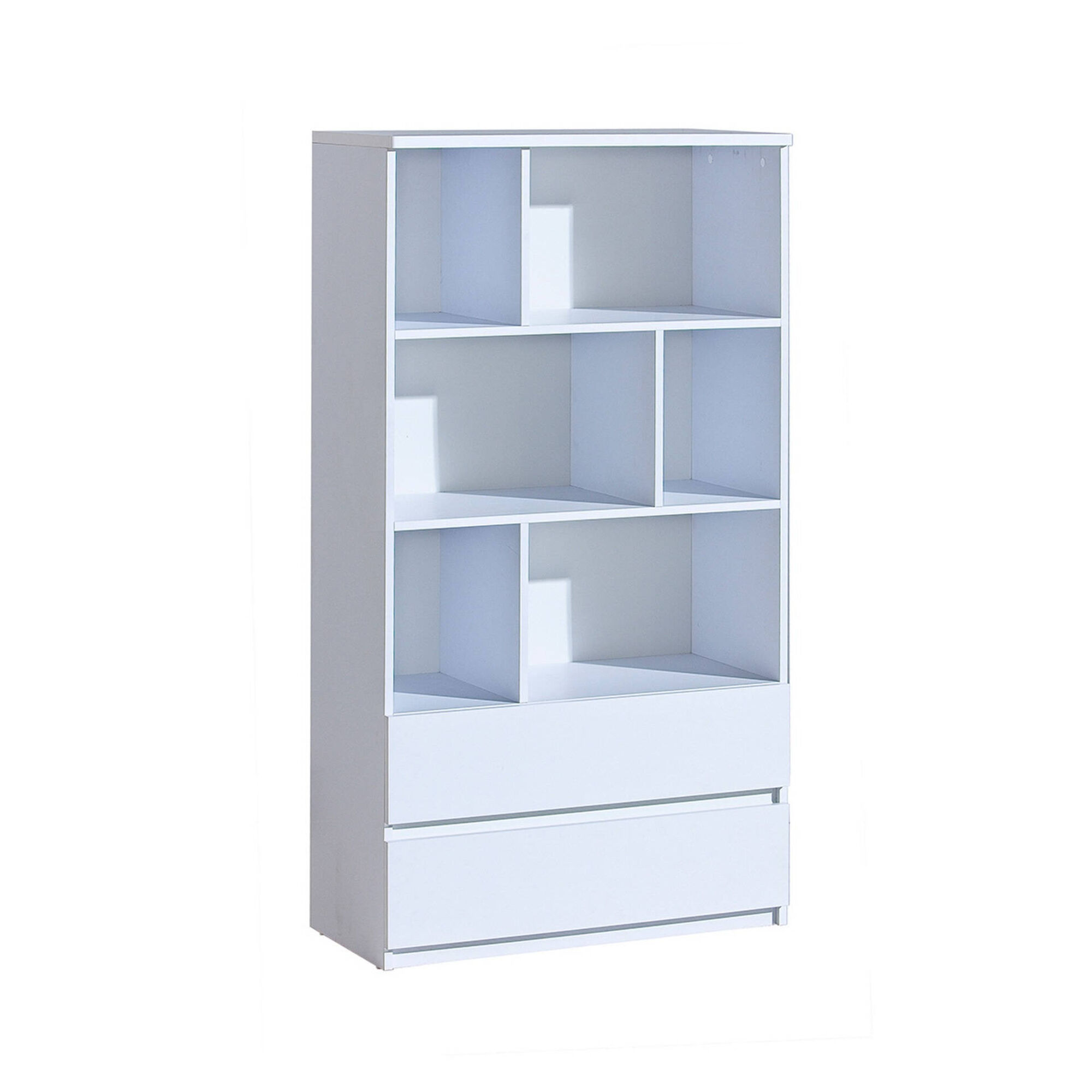 Estante com Gavetas 150x4x80cm Branco Arca