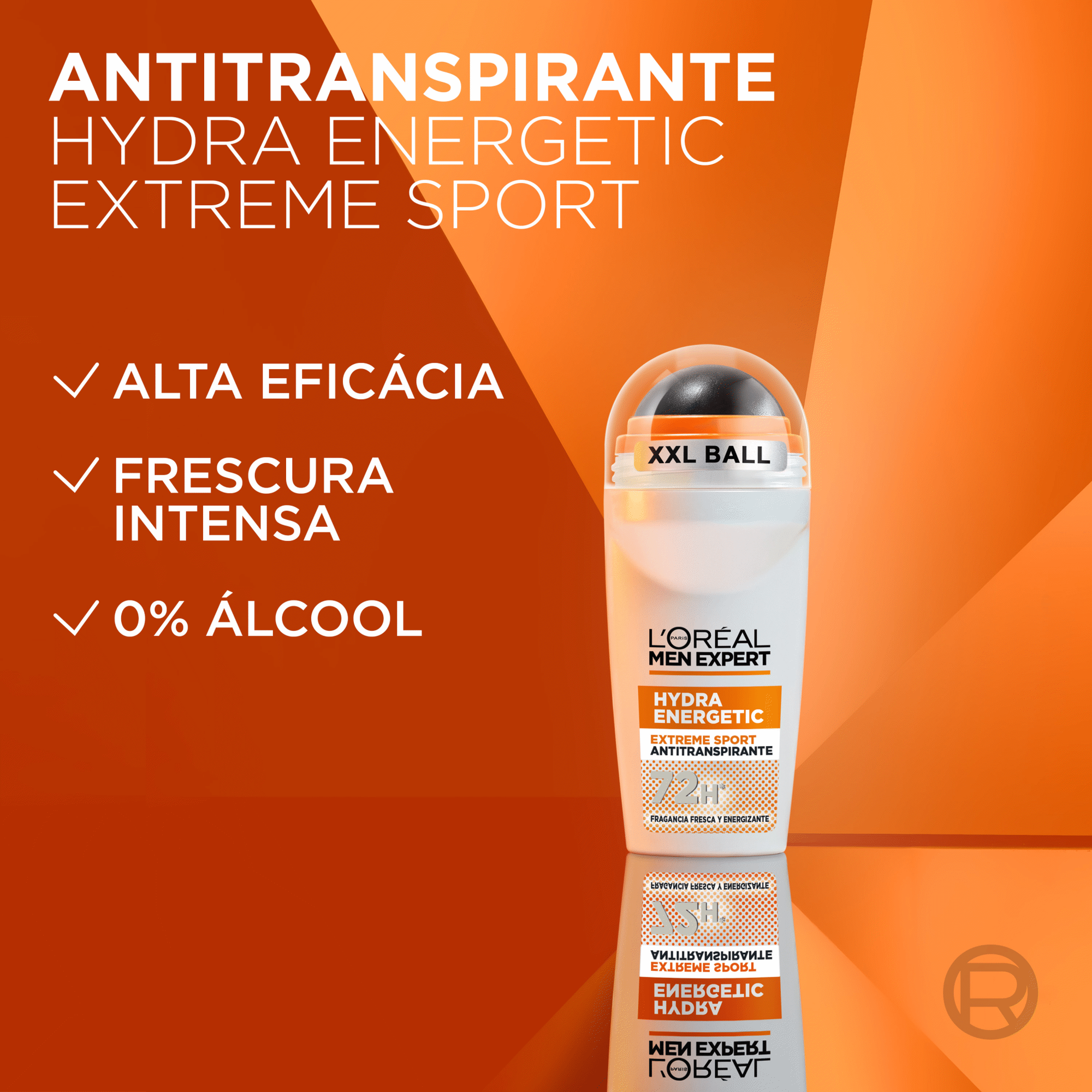 Desodorizante Roll On Extreme Sport L'Or&eacute;al Paris Men Expert
