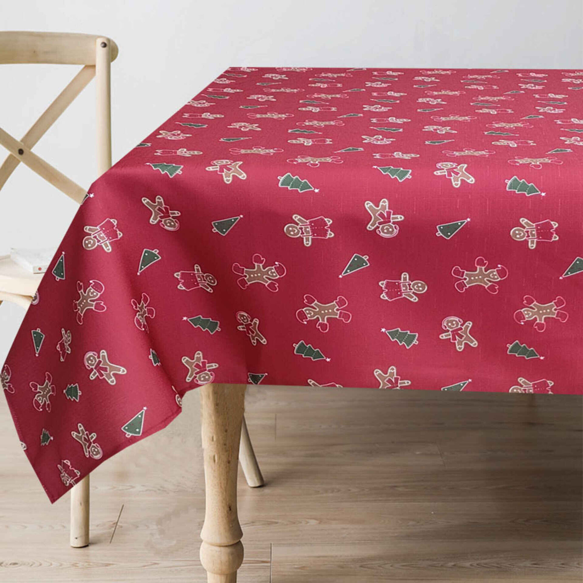 Toalha Mesa 150x350cm Gingerman Toalha Mesa 150x350cm Gingerman