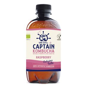 Bebida Kombucha Framboesa The Gutsy Captain
