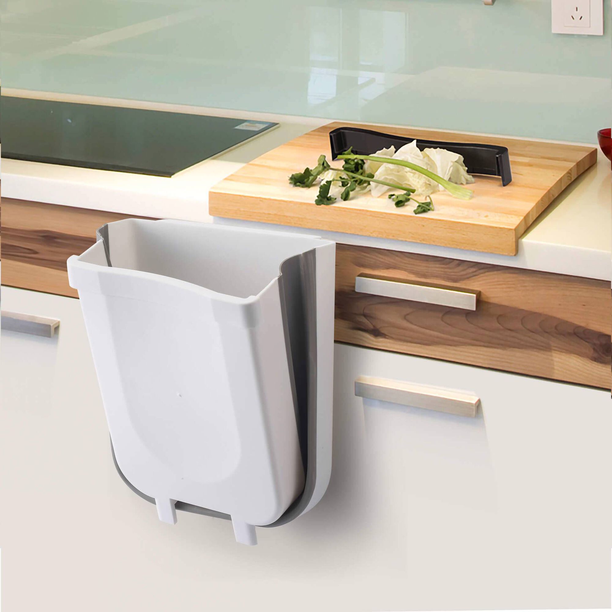 Balde Lixo Dobrável Multiusos