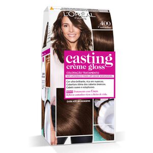 Coloração Tom sobre Tom Castanho 400   L'Oréal Paris Casting Creme Gloss