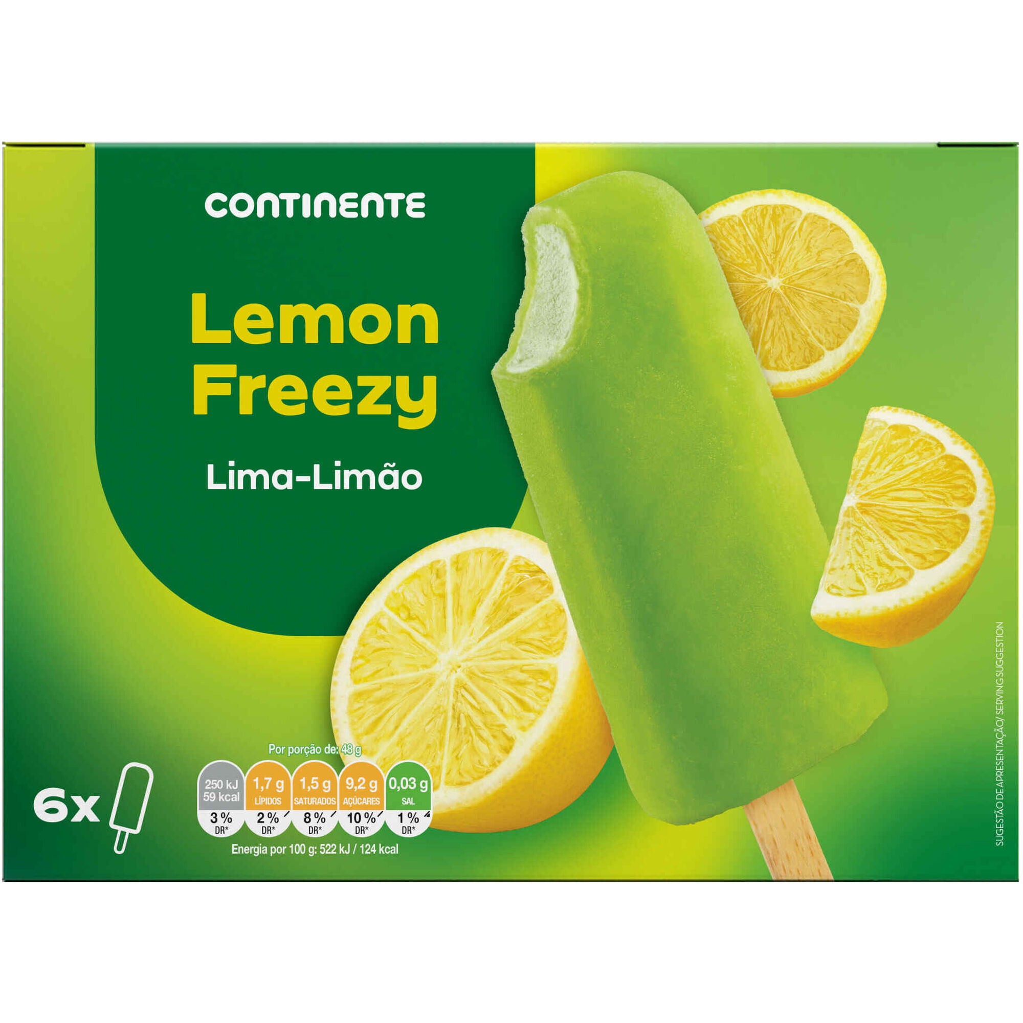 Gelado Lemon Freezy Continente