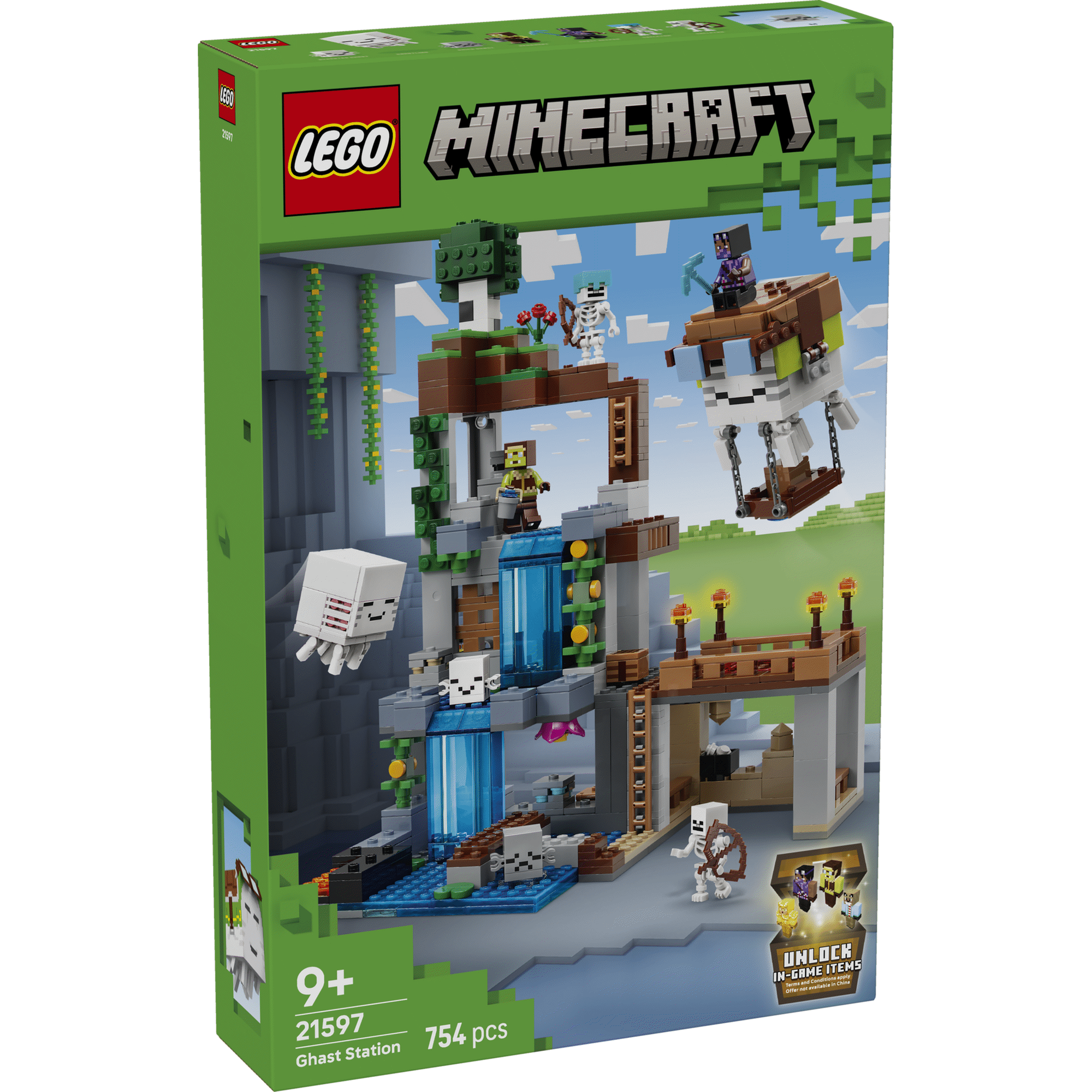LEGO Minecraft - Esta&ccedil;&atilde;o Ghast - 21597